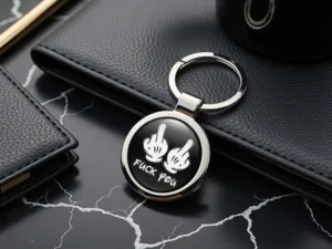 Motorcycle Keyring Racing Durable Metal